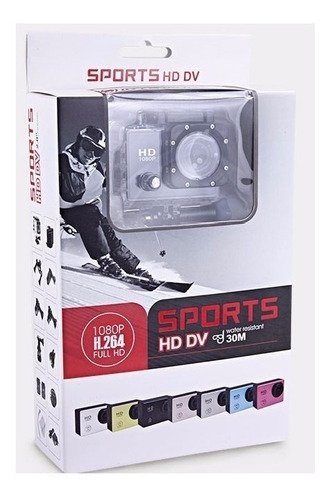 Ordenado Conveniente cantidad LMJ TECNOLOGÍA - camaras filmadoras camaras tipo go-pro sport hd dv 1080 p  h.264 full hd 30m