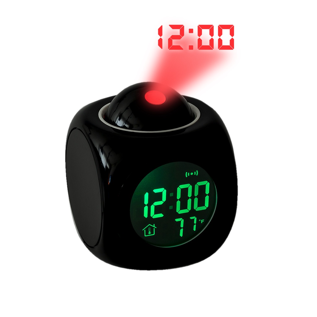 LMJ TECNOLOGÍA - reloj digital reloj digital lcd clock con proyector